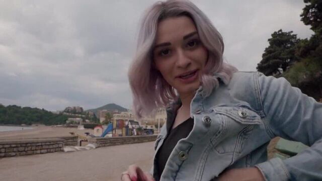 Настоящий секс с блондинкой