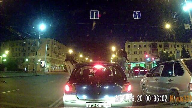 Омское порно на дороге