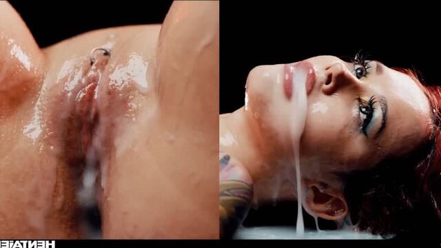 Была трахнута кучей Тентаклей Purple Bitch - The Arcade Machine PT 1, Щупальца Bukkake Буккаке Анал Anal Hentai Хентай Tentacles