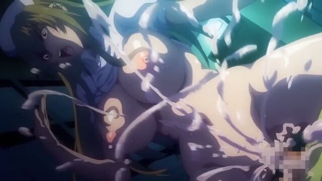 Hentai / Хентай 18+ .Sakusei Byoutou The Animation(3 серия)[Субтитры]