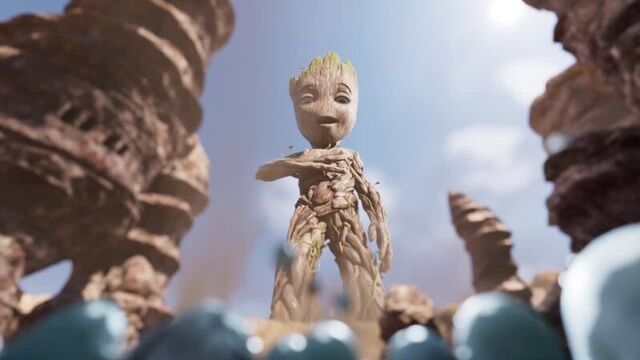 Я есть Грут - первый тизер анимационного сериала с Comic-Con 2022