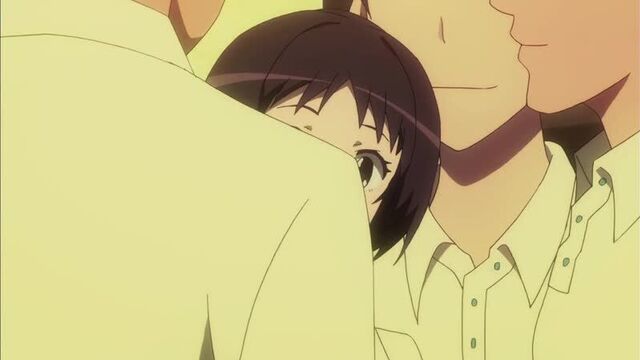 13 серия. Сними меня / Миленький кадр / Фотографируя девушек / Девушка на фото / Фотография Кано (Аниме Сэйнэн Этти Гарем Школа)