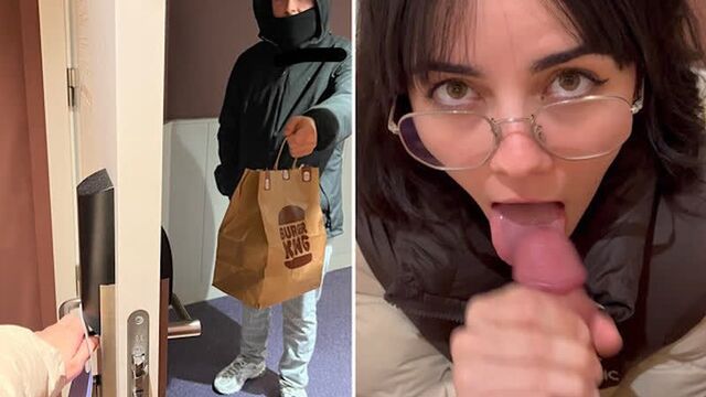 Курьер получает хорошие чаевые