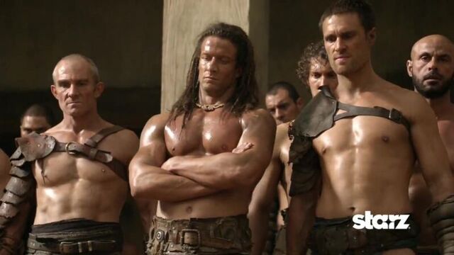 Спартак Кровь и песок/Spartacus: Blood and Sand (2010 - 2013) Фрагмент (сезон 1, эпизод 8)