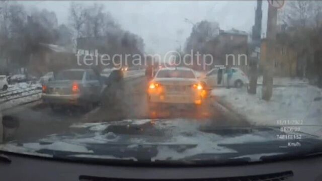 ДТП на Корейской. Нижний Новгород.