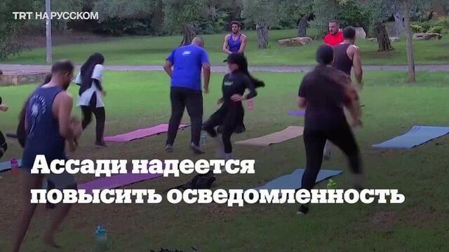 В Израиле гимнастка выполняет трюки в хиджабе