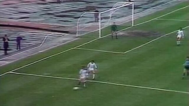 Кубок европейских чемпионов. Сезон 1976/1977. «Динамо» (Киев) – «Боруссия» (Менхенгладбах) – 1:0 (1-ый тайм)