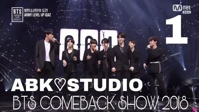 BTS COMEBACK SHOW HIGHLIGHT REEL 2018 Pt 1 Қазақша Дыбыстаумен