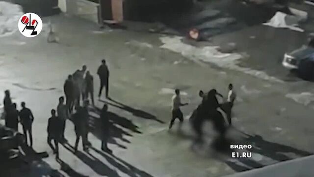 ТАУ - Массовый махач у скандального кабака Real video