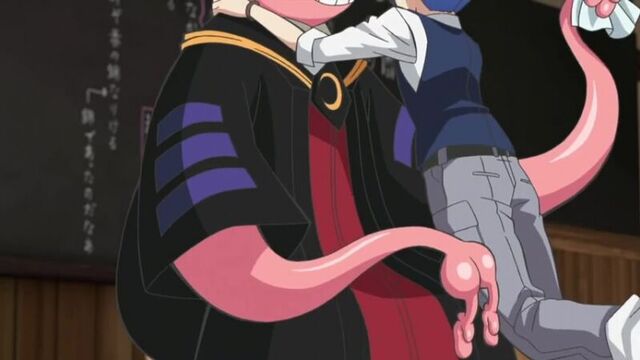 Момент с Нагисей из аниме "Класс убийц"