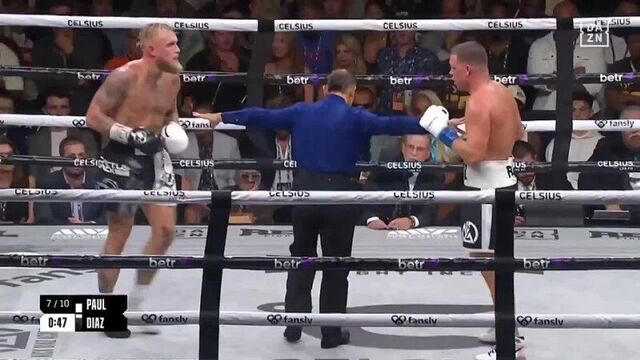 Нейт Диаз - Джейк Пол. Полный бой