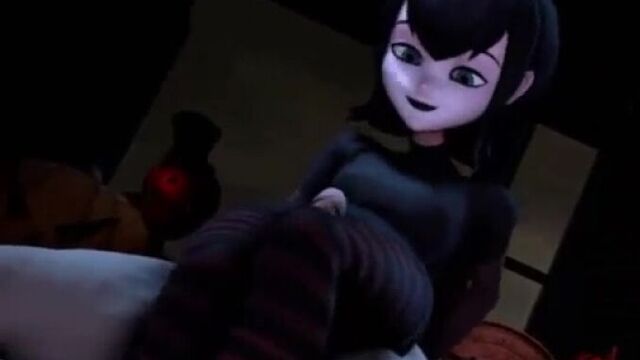 Молодая вампирша Мэвис трахается с монстрами порно мультик монстры на каникулах