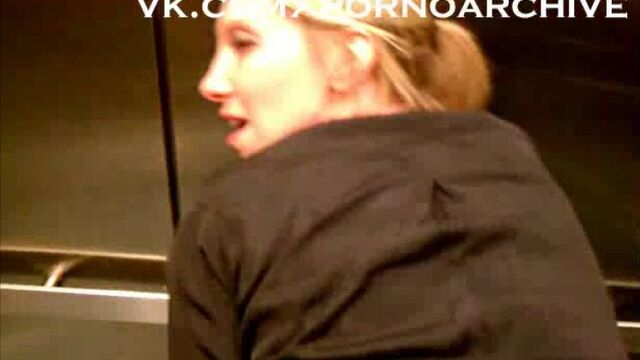 Любительский анал в лифте Нуд