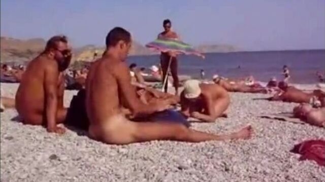 Коктебель 2008, нудисти