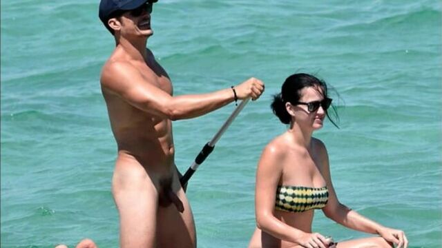 Орландо Блум голый с Кэти Перри на природе | Orlando Bloom naked Katy Perry