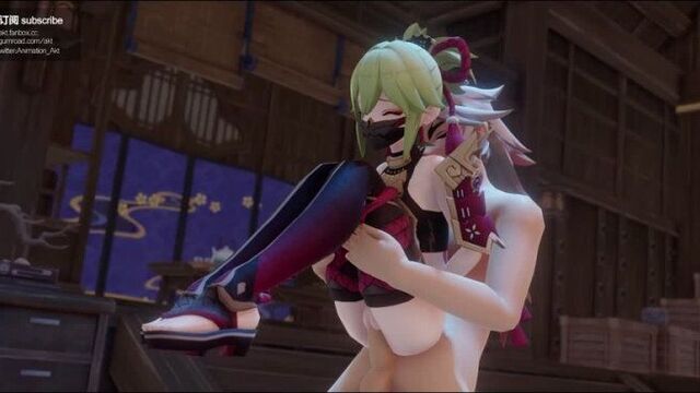 HENTAI 3D - Genshin Kuki Shinobu S [AKT]