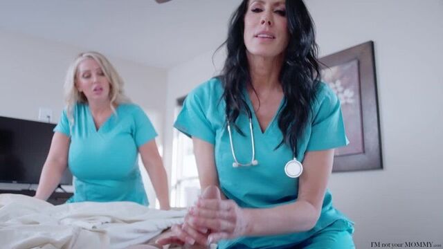 Alura Jenson and Reagan Foxx - We Can Take Care Of You [All Sex, Hardcore, Blowjob, Gonzo]