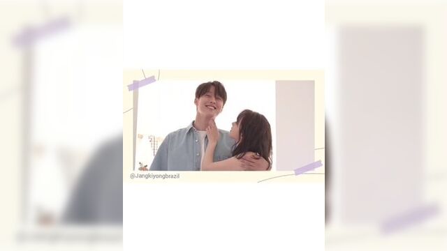 Чан Ки Ëн и Хери за кадром фотосессии