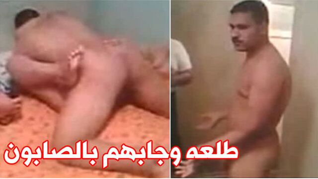 كفاية نيك كسي وجعني طلعه وجابهم بالصابون سكس مصري