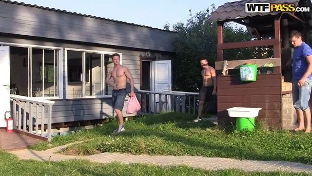 Русский секс на речке