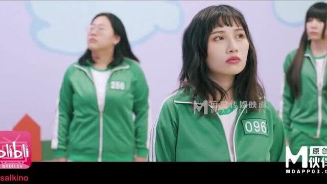 Игра в кальмара - порно пародия