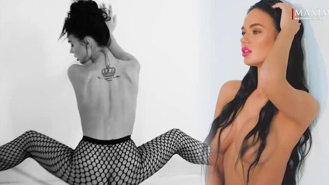 Голая Яна Кошкина для журнала Maxim (2017)