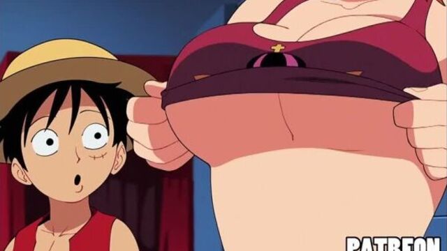 One Piece Nami and Luffy - Ван пис Нами и Луффи порно хентай porno henta