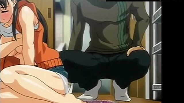 трахнул жену с другом двойное проникновение хентай