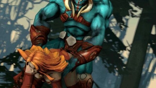 Хускар выучив ульту натягивает Лину Lina ножки лины сиськи попка гг gg мамку ебал (Дота Dota) [Порно и Секс 18+]