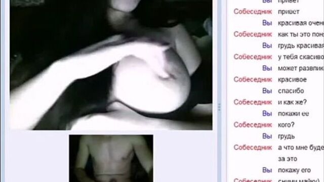 Дрочу на красотку в пошлой чат рулетке - мастурбация, секс, свингеры, минет, голая, порно, домашнее русское, студентка