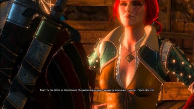 Секс в Ведьмак 3 Дикая Охота [Секс с Трисс Меригольд] Triss Merigold Sex Часть 159