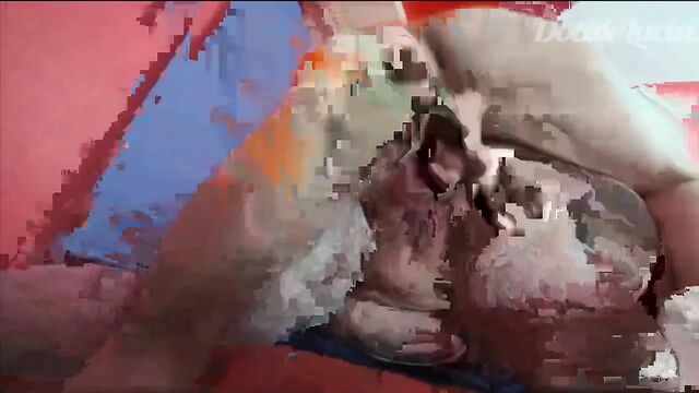 Толстая зрелая шлюшка-толстушка трахается с молодым пареньком