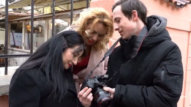 ПОРНО -- ФОТОГРАФ СПИКАПИЛ ТЁТОК СТАРШЕ СЕБЯ -- porn sex milf mature мжм -- Mya Evans 52 - Sabine C 56