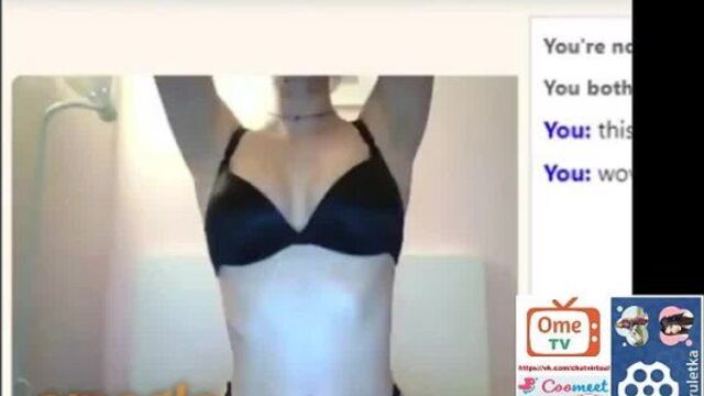Красотка на связи в видеочате ome.tv, omegle, videochatru , ометв, чатрулетка, вирт, girl, sex