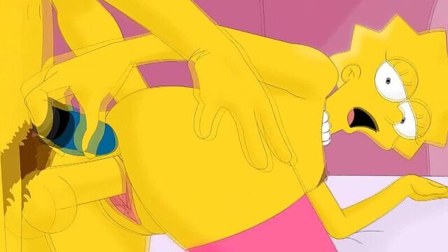 Порномульт. Симпсоны трахаются. Секс. XXX. Simpson. Porno. Mult. Hentai хентай
