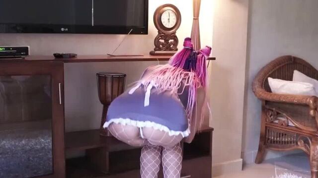 Трахнул горничную испанку в задницу