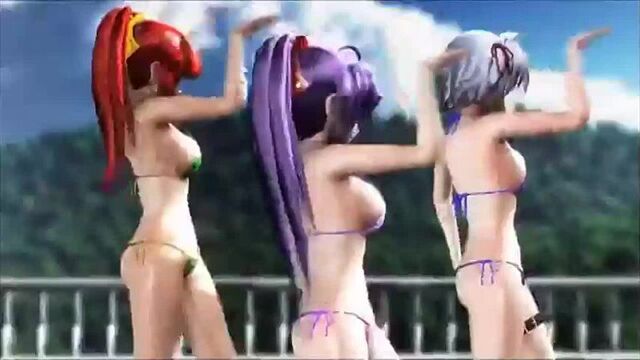 Аниме - секси танец