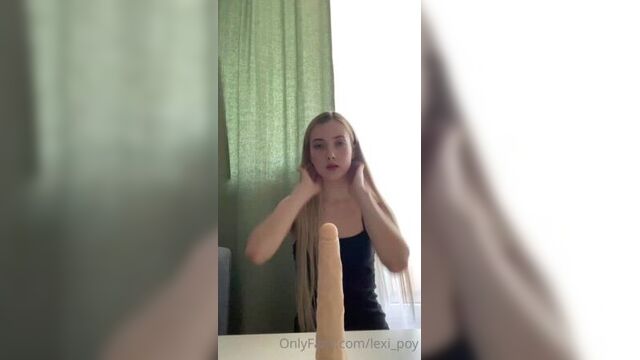 Русская анальная фея LexiPoy / Lexi_Poy (порно соло вебкам шлюха шалава мастурбация женский оргазм дилдо вибратор анал секс)