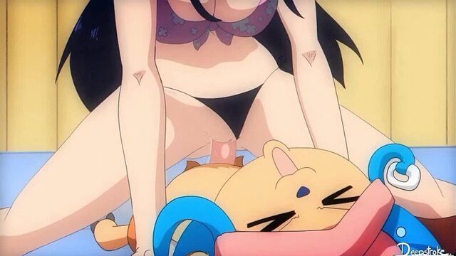 Робин и Чоппер hentai one piece rus sub