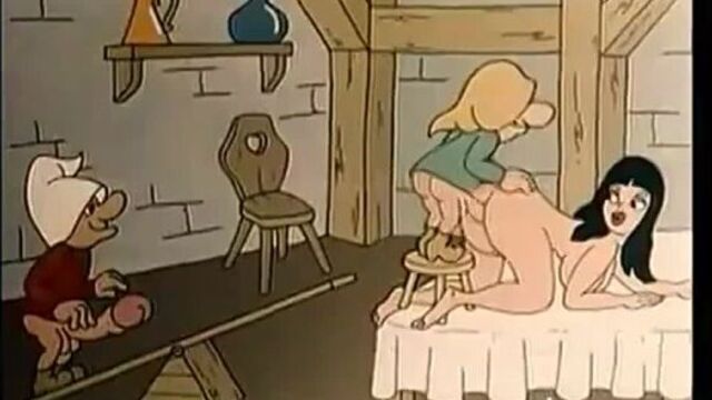 порно мультик про 7 гномов