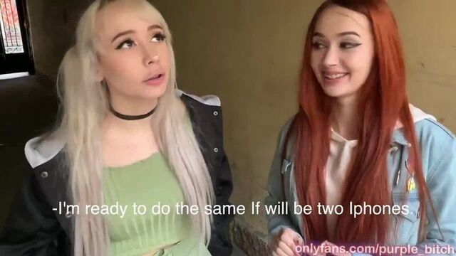 РЫЖУХА ДАЛА В ЖОПУ ЗА АЙФОН_ 