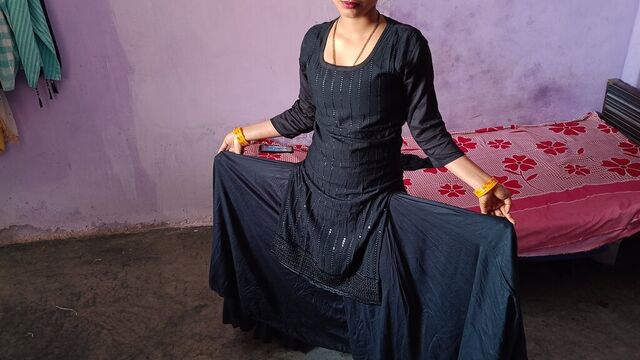 Хэллоуин на Фастивале, особая индийская дези-деревенская девушка жестко трахалась с бойфрендом в позе раком, часть 2