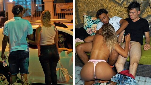 Ступенька в тройничке со своей колумбийской мачехой