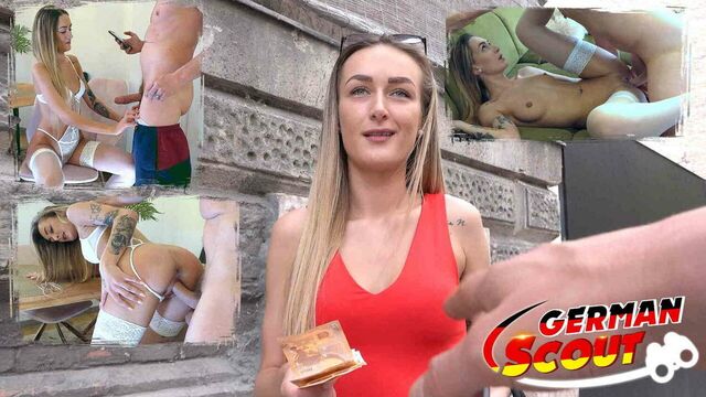 German Scout - худенькую подтянутую тинку Elena Lux сняли и трахнули грубо