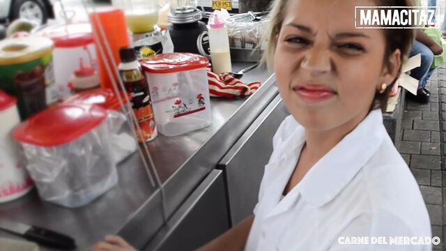 Carne Del Mercado - миниатюрную латину сняли для горячей долбежки