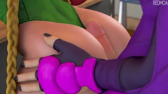 Кэмми и Фута Джури [REDMOA] Sextoon World [3D, секс, порно, хентай 18+]