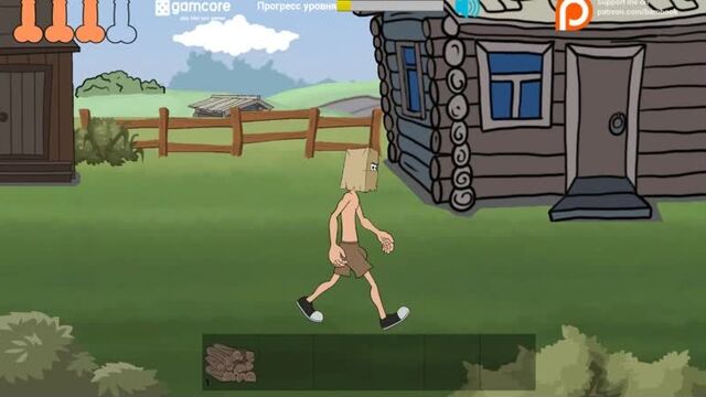 Эротическая флеш игра Fuckerman Russian Village только для взрослых запрещено для детей!!!