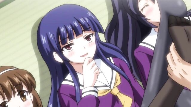 Студентки хентай соблазняют преподавателя на секс в колледже