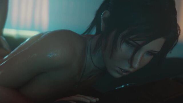Лара крофт.анал порно.3d porn lara croft anal