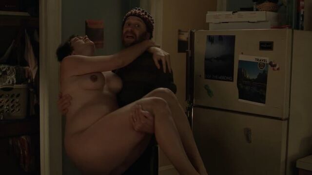 Гэби Хоффманн (Gaby Hoffmann nude scenes in "Girls" s04e10 2015)